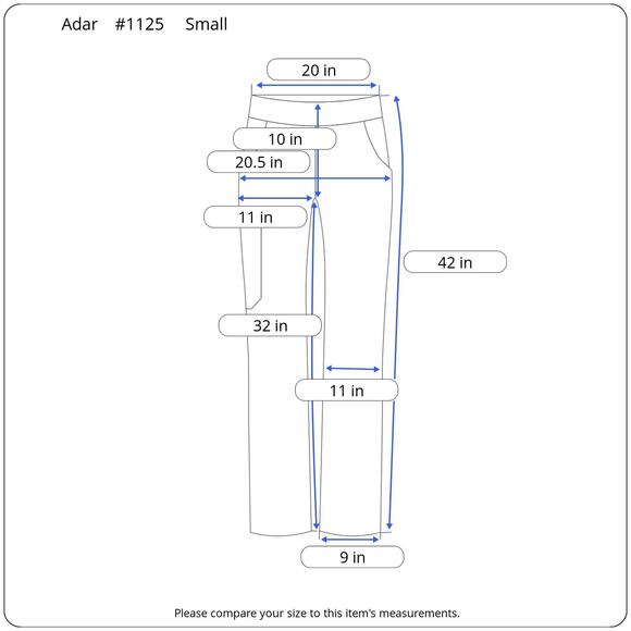 Scrub Pants Adar Universal Small Purple Cargo Pocket Drawstring New Poly Blend - Picture 13 of 13